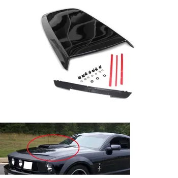 

Car Front Hood Scoop Bonnet Vent Cover for FORD Mustang GT V8 05-14 Gloss Black
