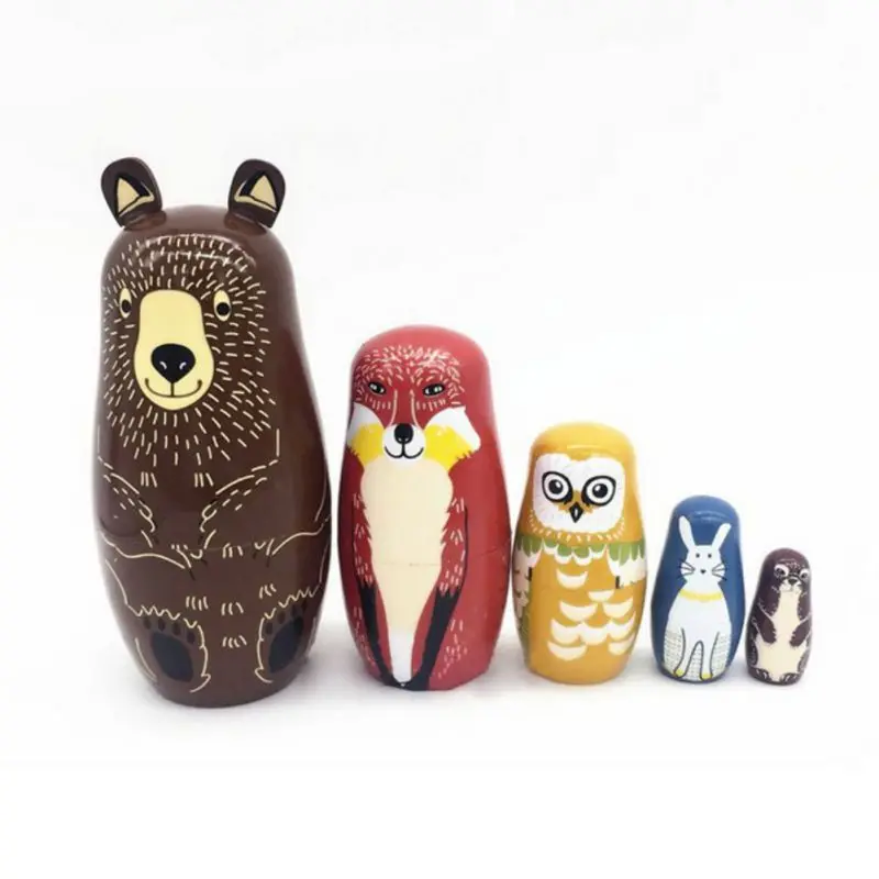 Русские Matryoshka матрешки, ремесленные игрушки, подарок на день рождения, русские традиционные особенности, этнические стильные куклы, Новое поступление
