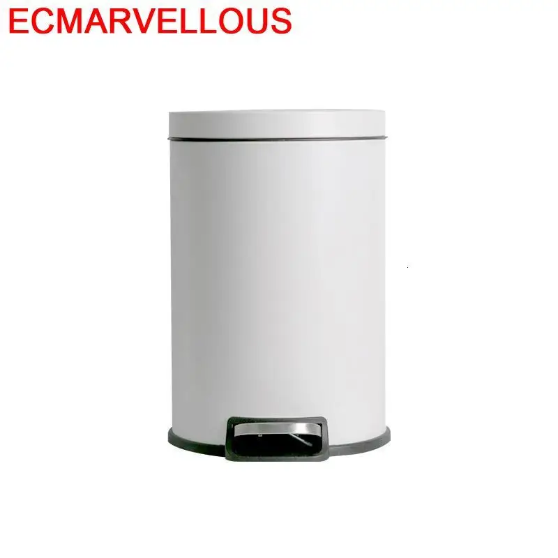 Trashcan Cubo Basura Reciclaje Lixeira De Banheiro кухня Papelera Habitacion мусорная корзина с педалью утилизировать пубелль мусорное ведро