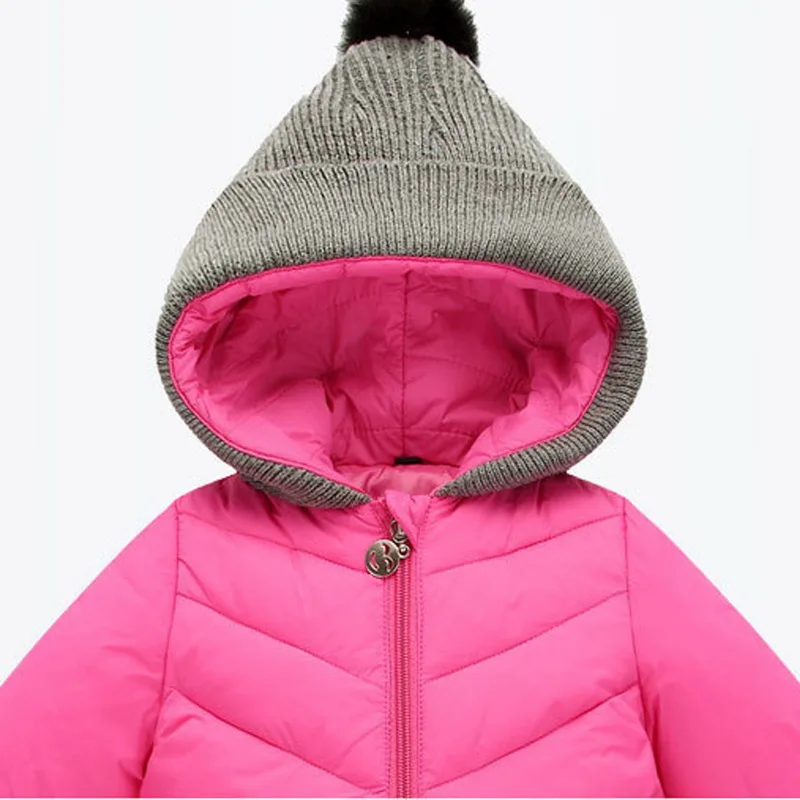 LOOZYKIT/зимний детский теплый комбинезон; Детский комбинезон на молнии; комбинезон для новорожденных мальчиков и девочек; костюм для альпинизма; куртка