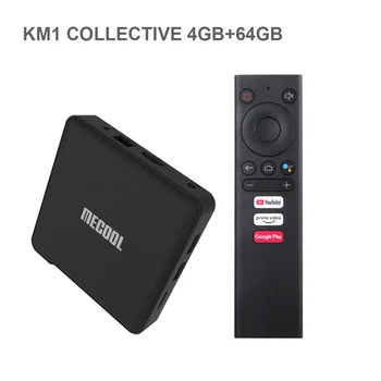 

TV Box COLLECTIVE 4GB+64GB S905X3 Quad-core CPU Cortex-A55 Android 9.0 TV Set Top 4K HDR 2.4/5G 2T2R WiFi Media Player