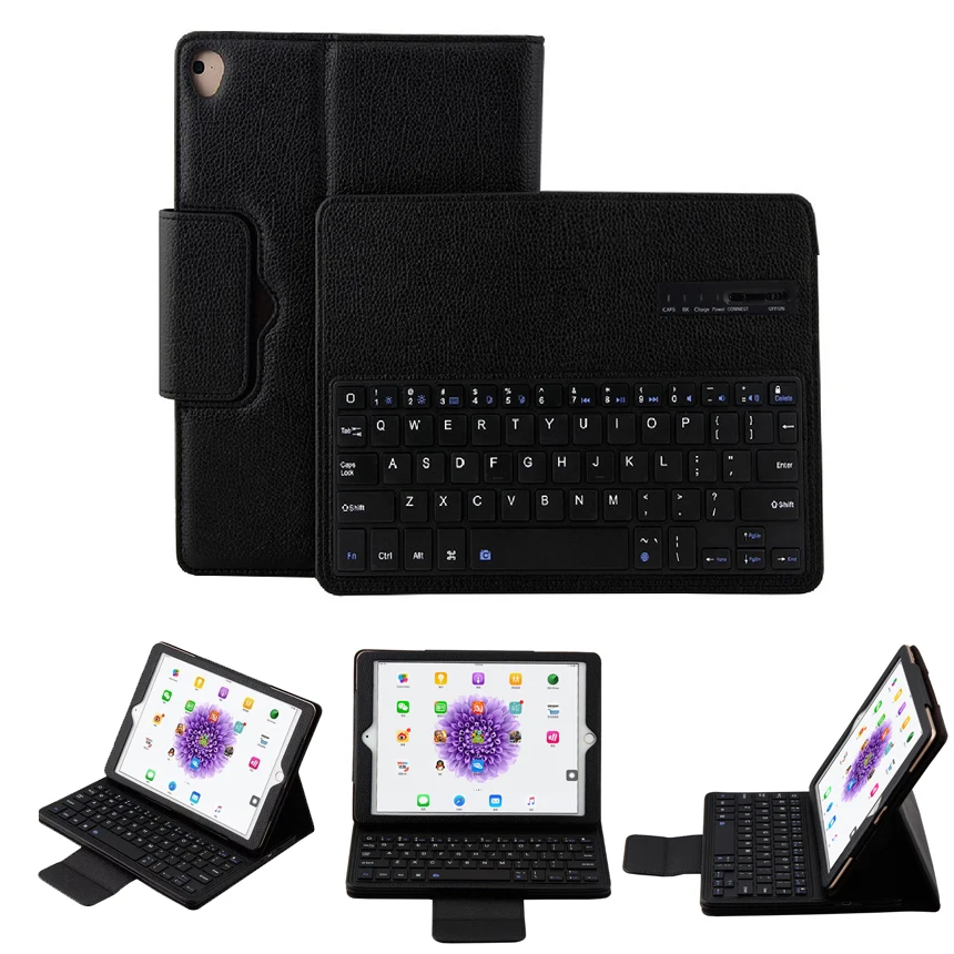 9 7 ''съемный Coque для Ipad Air 1 2 чехол с клавиатурой Bluetooth A1566 A1474 PU кожаный
