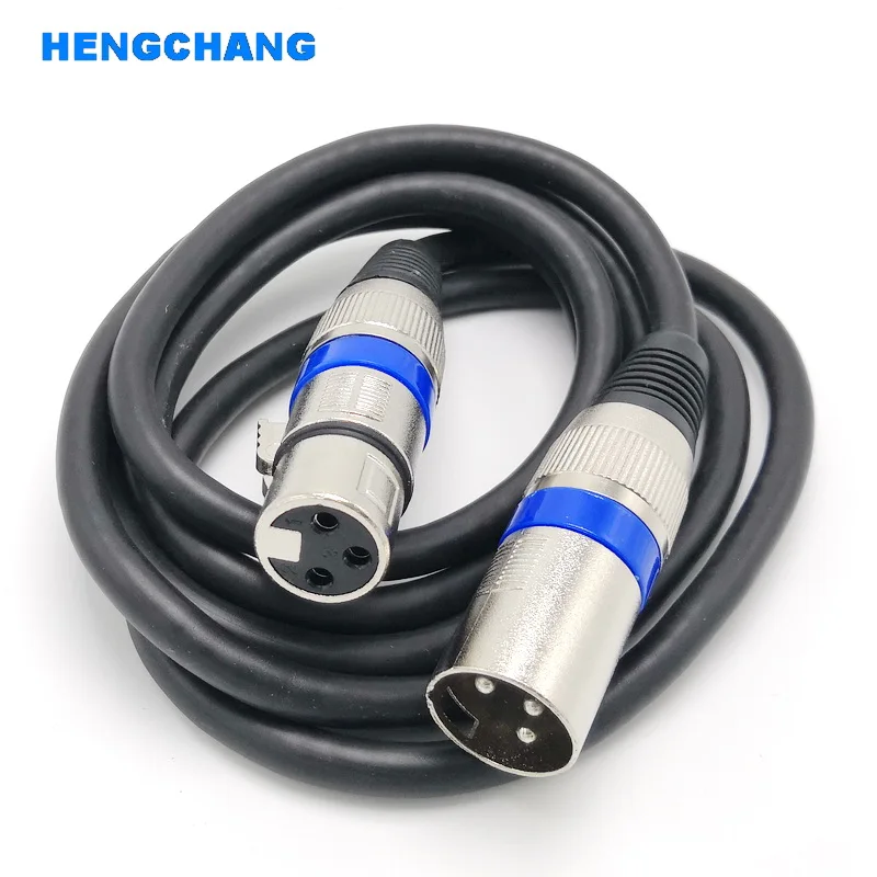 XLR кабель-удлинитель XLR папа-мама кабель 1,5 м Микрофон смесительный кабель
