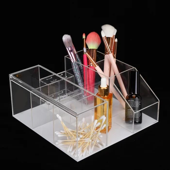 

Acrylic Eyelash Grafting Tool Storage Box Eyelash Beauty Tool Display Rack Organizer Cosmetics Makeup Tools Container Case