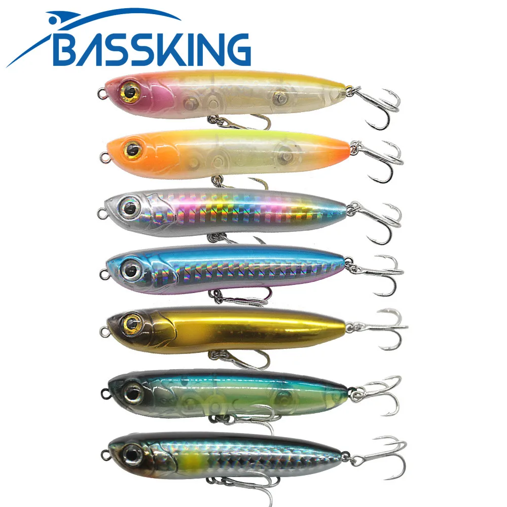 

BASSKING искусственная рыболовная приманка для ловли щуки длиной 75 мм, 7,5 г