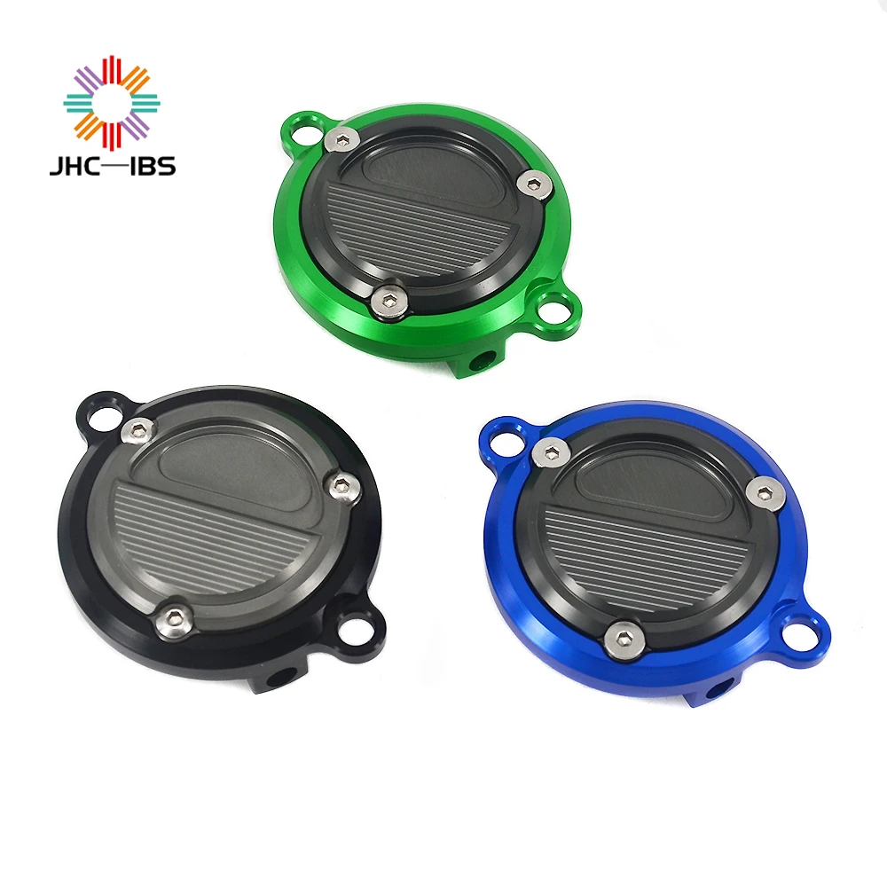 

Motorcycle CNC Aluminum Billet Oil Filter Cap Cover Plug For Kawasaki KLX250 KLX 250 D-Tracker 1993-2012 2013 2014 2015 2016