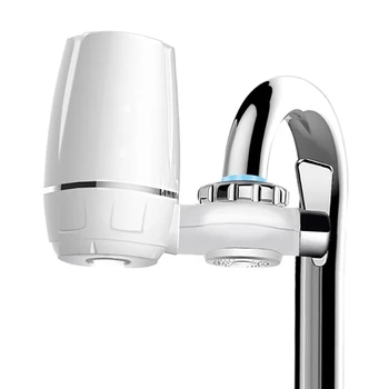 

Ceramic Practical Washable Removable Kitchen Water Purification Easy Install Mini Household Durable Faucet Filter