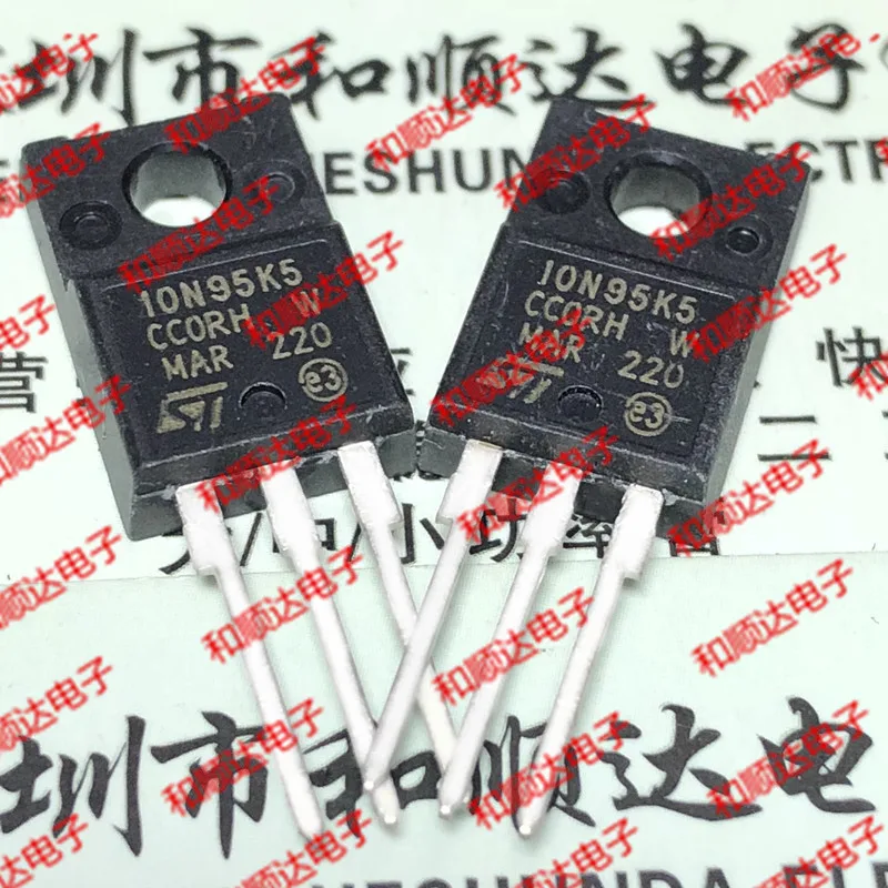 5 шт./10N95K5 STF10N95K5 TO-220F 950V 8A TO220F