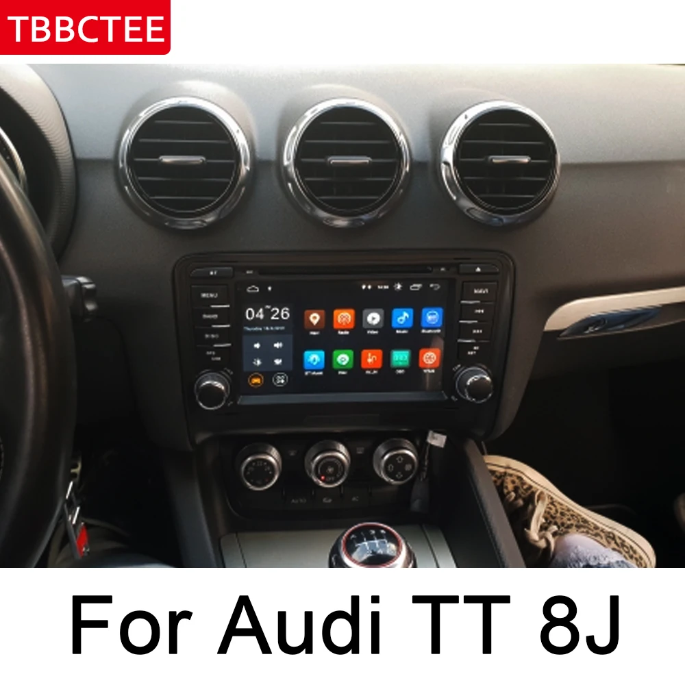 Автомобильный мультимедийный плеер Android Автомагнитола для Audi TT 8J 2006-2014 MMI DVD GPS Navi