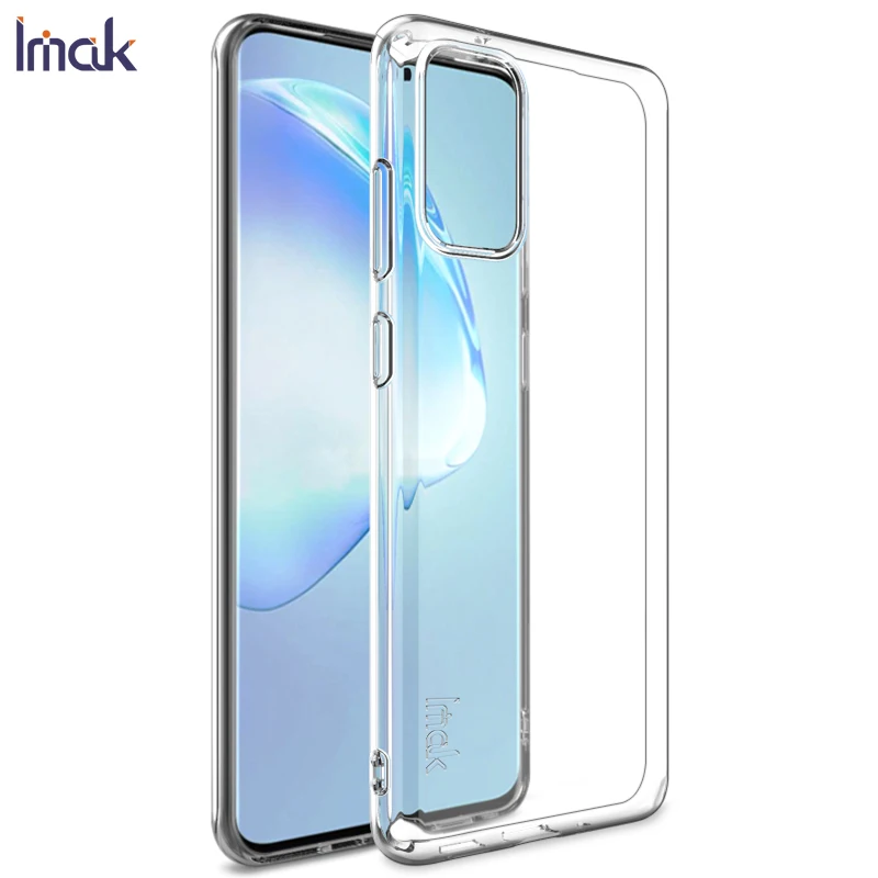 IMAK мягкие ТПУ гелевые прозрачные чехлы для Samsung Galaxy S20 Plus Ультратонкий чехол