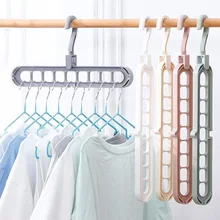 Organizer Hangers Storage-Rack Coat Plastic Multifunction Baby