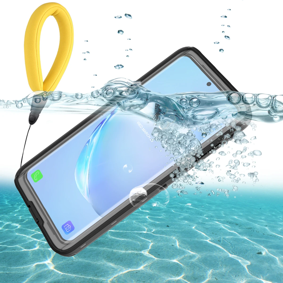 

IP68 Waterproof For Samsung Galaxy S20 Plus 6.7 Case 360 Degree Protection Shockproof Cover S20 Plus Case Underwater Transparent
