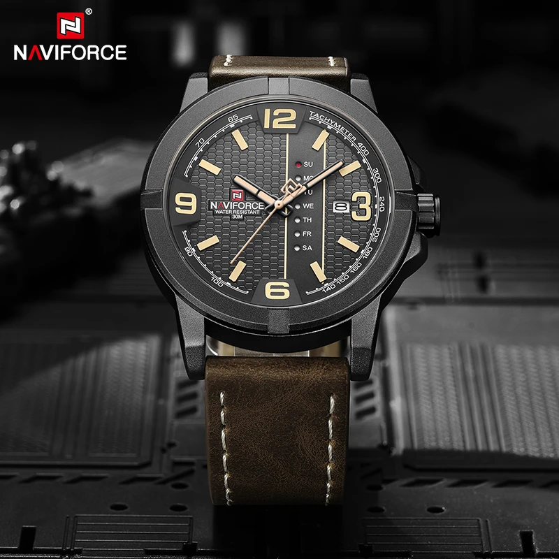 Топ бренд NAVIFORCE мужские наручные часы модные повседневные кварцевые часы мужские спортивные водонепроницаемые Роскошные часы мужские Relogio Masculino