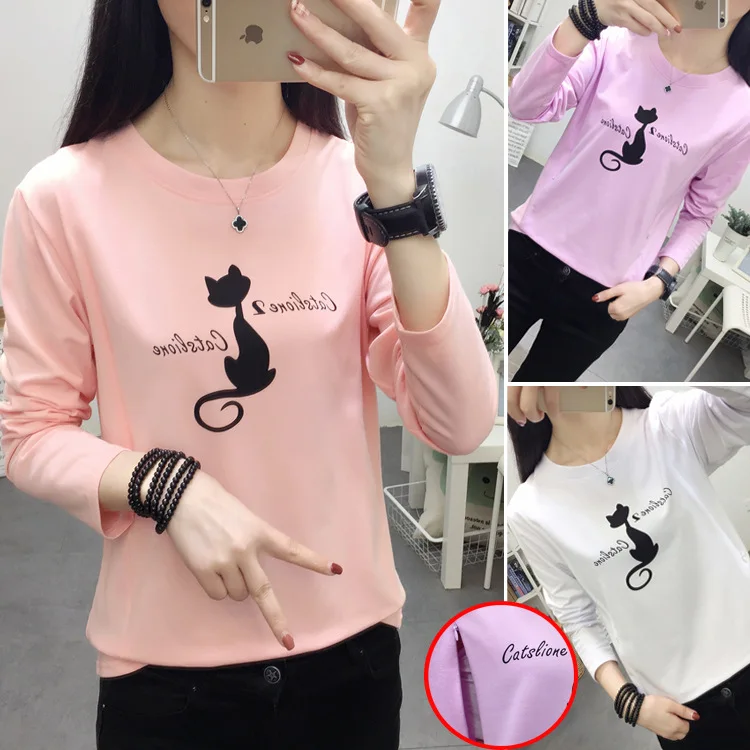

2019 Autumn Clothing Lactation Garment T-shirt Crew Neck Cartoon Printed Fashion Nursing Nursing Clothes Slimming
