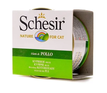 

SCHESIR SCHESIR CAT CHICKEN for adult cats with chicken fillet 85 g