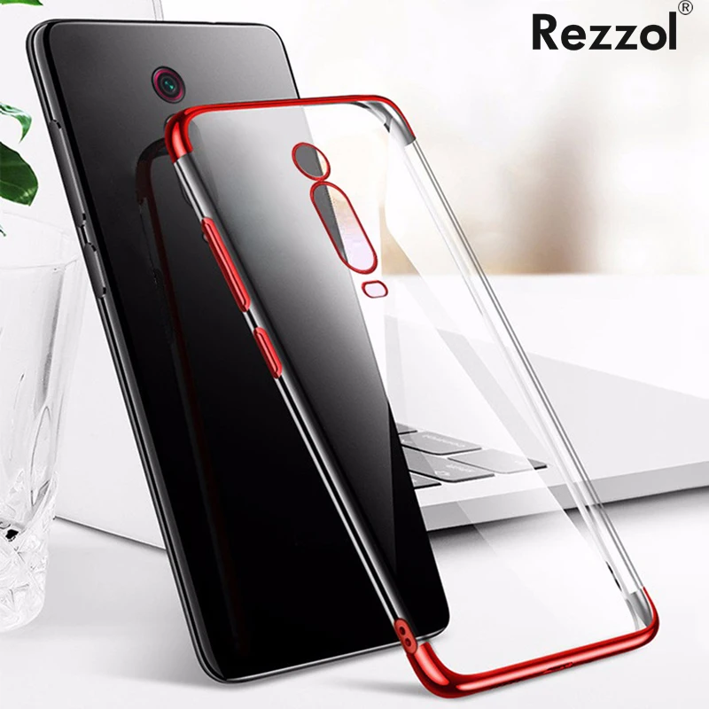 For XIAOMI MI 9T Pro Redmi K20 phone Case 3D Laser plating Soft Clear Transparent Back Cover Shockproof |