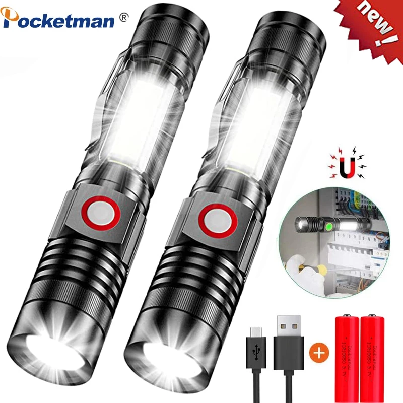 Rechargeable Led Flashlight Base Led Flashlight
