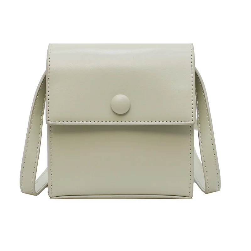 

WOMEN'S Bag 2019 New Style Casual Fashion Solid Color Square Sling Bag Versatile Shoulder Chain Small Bag Fashion on Behalf