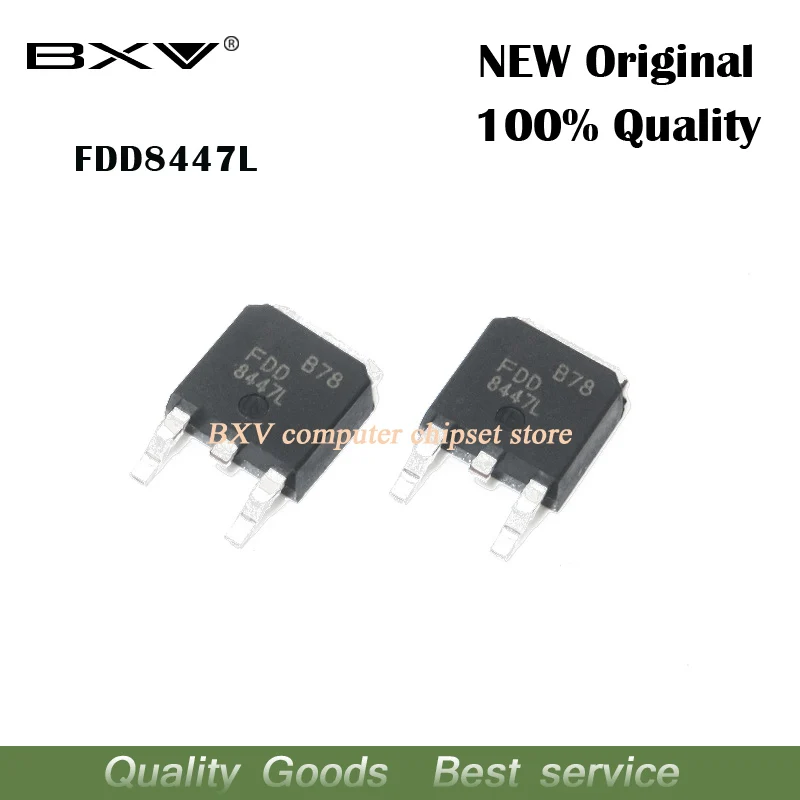 10 шт. FDD8447L FDD8447 TO-252 TO252 8447 SMD MOS FET новый оригинальный транзистор | Электронные