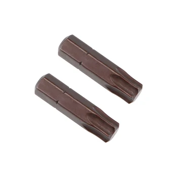 

uxcell Torx Bits 2pcs 1/4 Inch Hex Shank Magnetic T40 Screwdriver Bit Set 25mm Length S2 Screw Driver Kit Tools