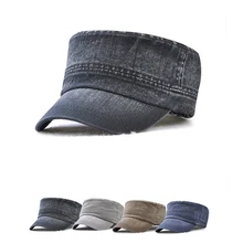 JAMONT, зимние, летние, военные шапки для мужчин, регулируемая облегающая хлопковая кепка, Классическая, винтажная, с плоским верхом, мужские бейсболки из промытого хлопка и кепки