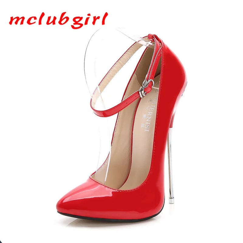16cm Heels Pumps-Shoes Women Super Mclubgirl Popular Sexy WZ