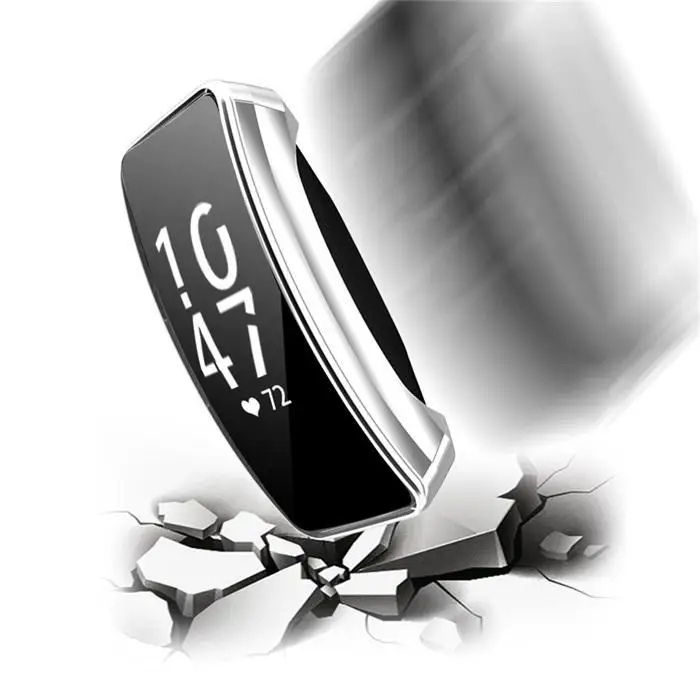 Ультратонкий Мягкий ТПУ умный защитный кожух часов для Fitbit Inspire