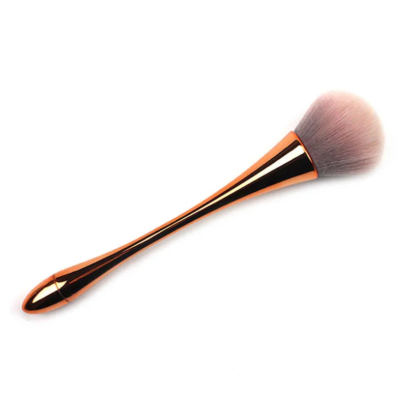 1 Piece Rose Gold Luxury Precision Powder Brush Perfect Professional Polishing Engraving Angle Makeup Tool | Красота и здоровье