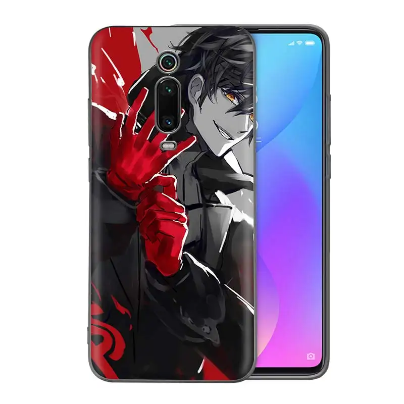 Чехол для телефона Persona 5 P5 черный чехол Xiaomi 9 8T 8 Pro Max 7 K20 K30 Redmi Note 9S 7A 8A 9A 9C|Бамперы| |