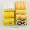 Booksew 7 шт./лот 5 см x 100 желейные рулоны золотисто желтые наборы Лоскутные изделия 100%