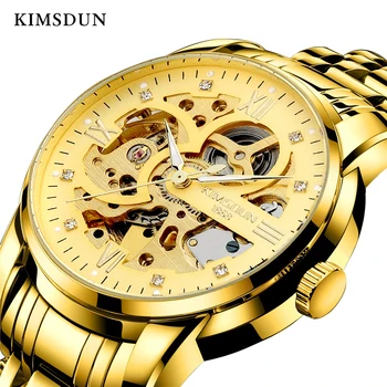

Top Brand Automatic Mechanical Watch KIMSDUN Men's Watch Business Male Clock Men Waterproof Wrist Watches Relojes Para Hombre