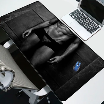 

Yuzuoan Tangible Men Oversized Ladies Games Computer Keyboard Protection Mat Non-slip Rubber Table Mats Locking-edge Carpet Mat