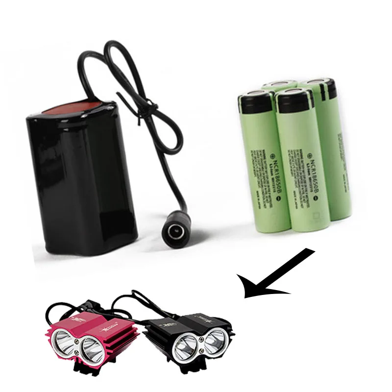 

Solarstorm Batteries For Bike Front LED Light Rechargeable Bicycle Light Battery Cycling Light Accessories 4/6 Section