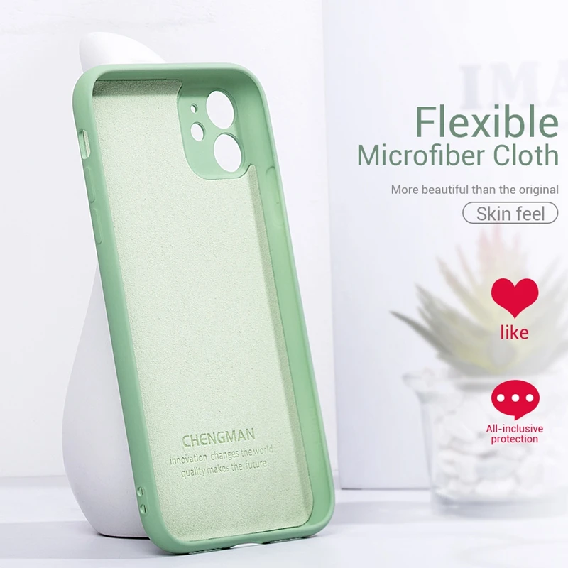Для iphone 11 Pro Max Оригинальный жидкий силиконовый чехол для противоударный 2019