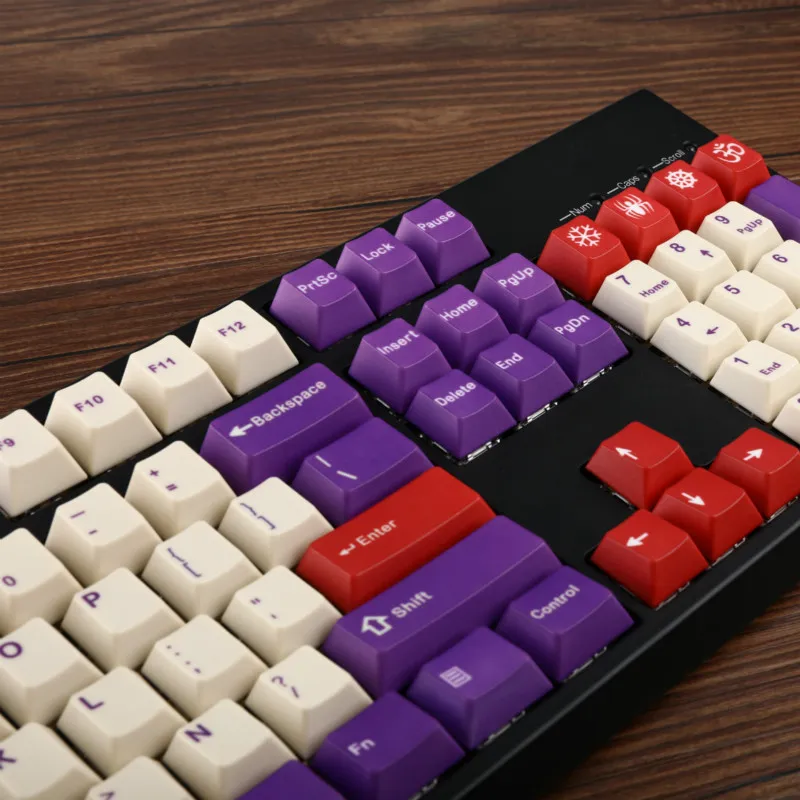ZiLou тема пятисторонняя PBT Сублимация Keycap персональная механическая клавиатура Keycap с FILCO Cherry GH60