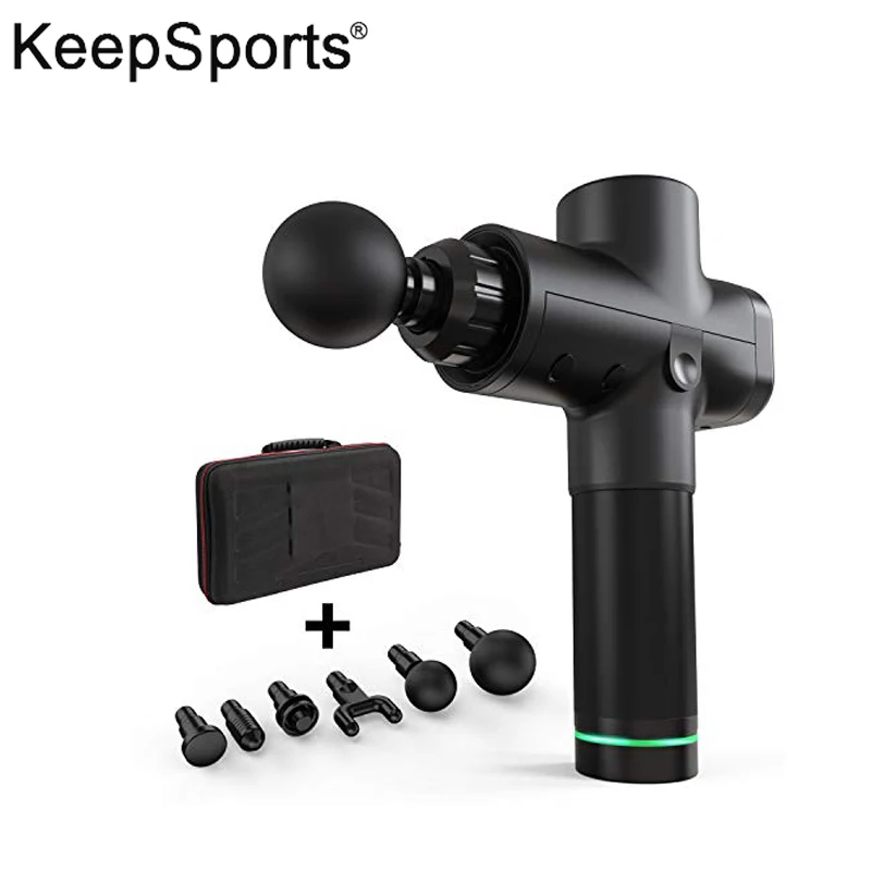 Массажный пистолет Улучшенный с 6 регулируемыми скоростями портативный