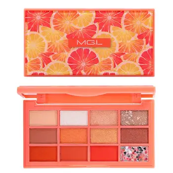 

1pc 12 Color Natural Nude Shining Eyeshadow Pearlescent Makeup Glitter Eye Shadow Pallete Waterproof Cosmetics Eye Shadow TSLM1