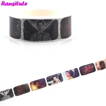 20 шт./компл. Сверхъестественное васи лента мультфильм животное цвет украшения Съемная наклейка рукоделие изоляционная лента R480x20