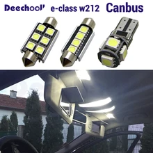 23 x безотказные лампы номерного знака+ внутренний купольный светильник, комплект лампочек для Mercedes-benz e class для mercedes w212 sedan Coupe 09-15