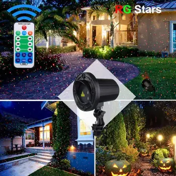 

RG LED Laser Projector Stage Light with Remote Control Spotlight Moving Lamp for Outdoor Landscape Lighting