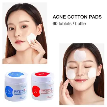 

Salicylic Acid Acne Treatment Cotton Pad Anti-inflammatory Cleaning Moisturizing Oil-control Anti-ance Shrink Pore Skin Care