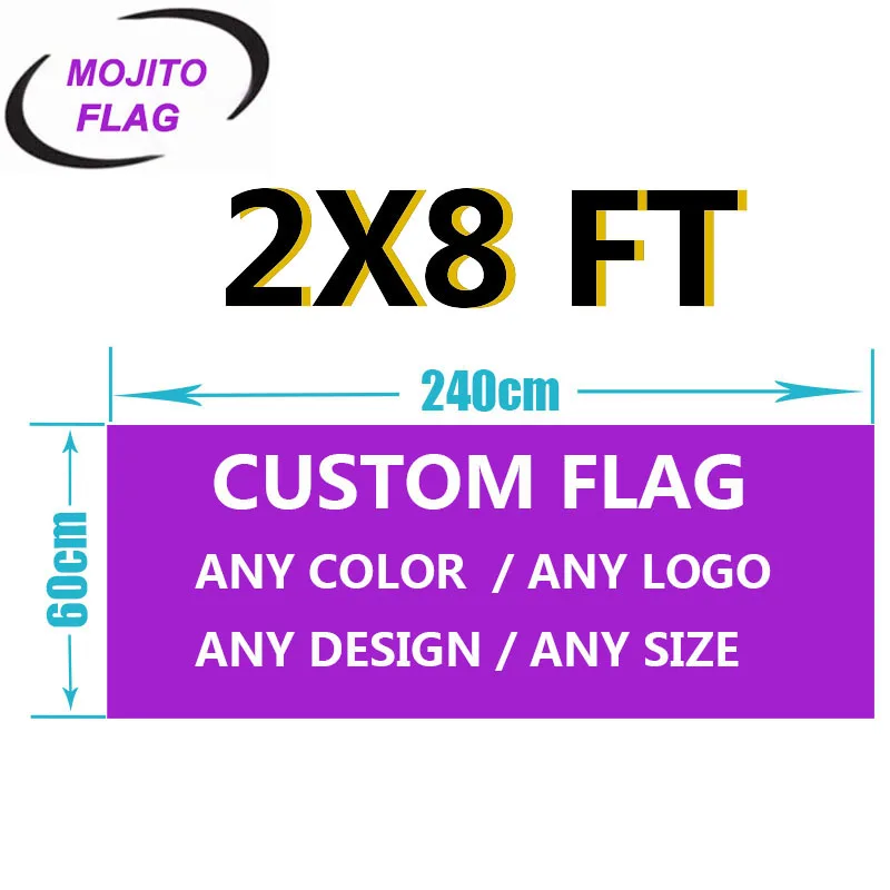 Polyester Flying Banner Banners Custom Custom Flags Flags Logo