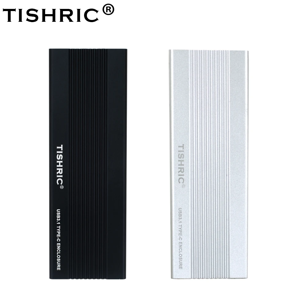 Корпус TISHRIC для жесткого диска с USB3.1 на NVME корпус HDD интерфейсом Type C 3 ТБ внешнего