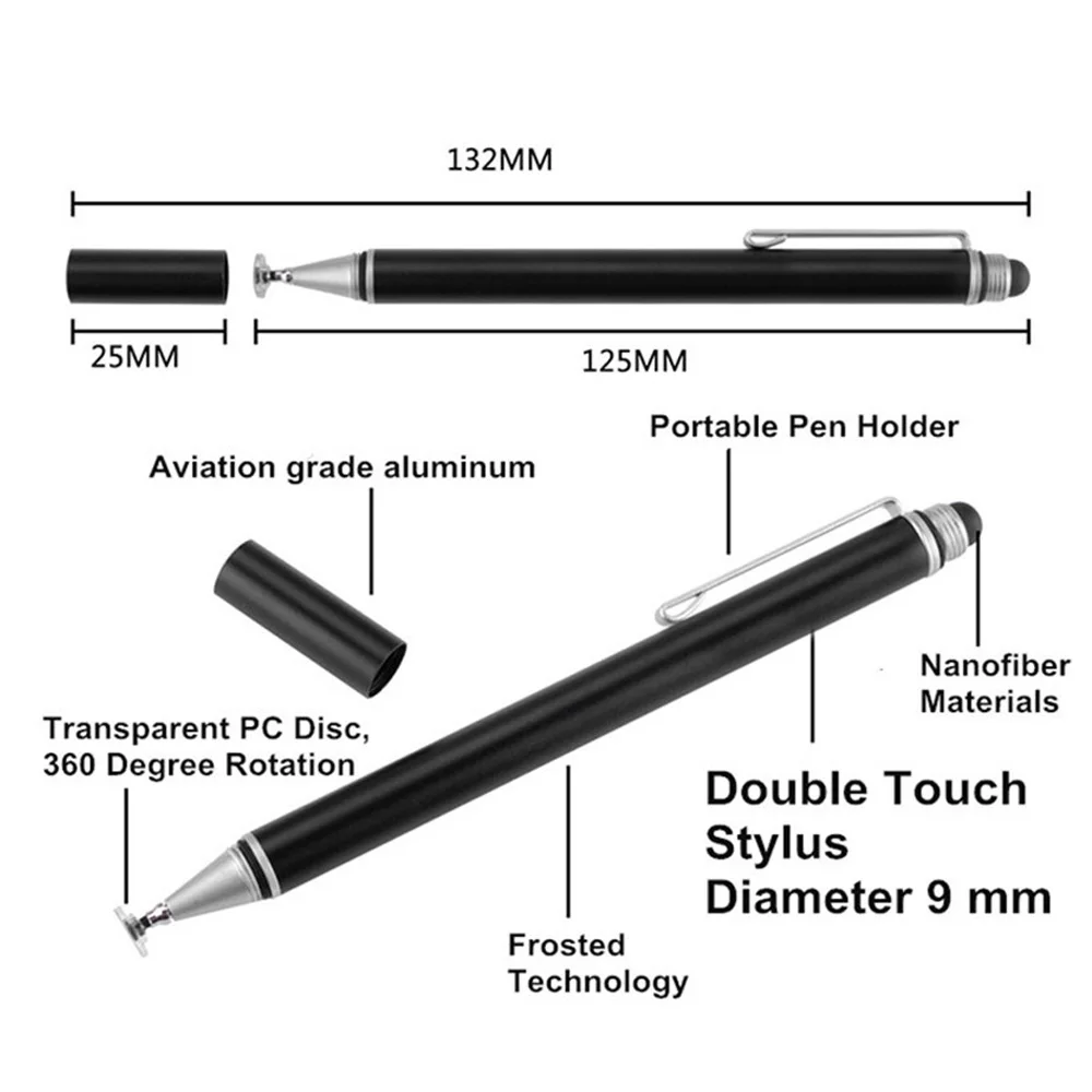Универсальный планшет со стилусом сенсорная ручка для телефона емкостный экран карандаш запись сенсорная ручка для Ipad Iphone подходит для всех устройств Android