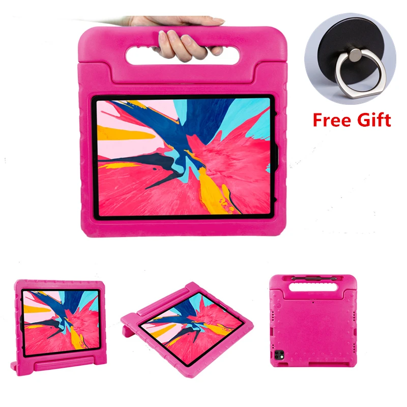 

For iPad Pro 12.9'' 2020 11 Inch 2020 Tablet Case EVA Shockproof Protection Stand Protective Tablet Cover with Portable Handle