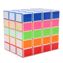 Mini 48 Magic Snake Shape Cubes Paragraph Creative Toy Game 3D Cube Puzzle Twist Puzzle Toy Gift Variety Magic