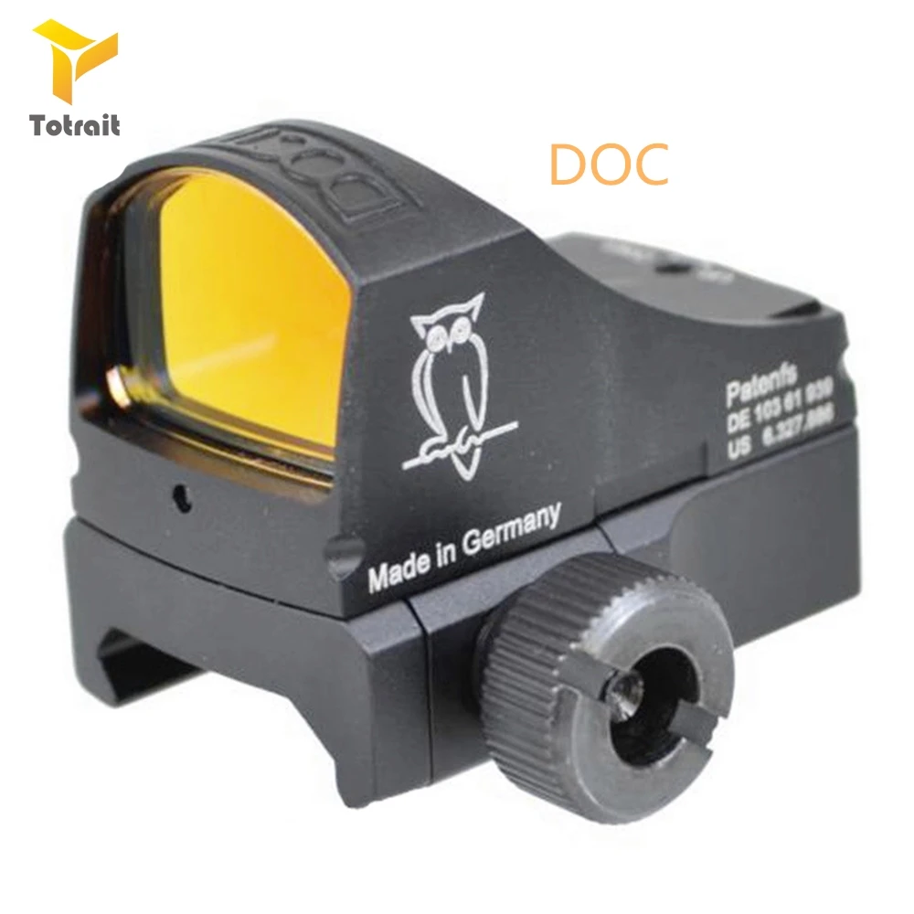 

TOtrait Tactical Hunting Sight III Docter Rifle Red Dot Sight Auto Brightness Style Reflex Holographic Dot Sight Mini Dot