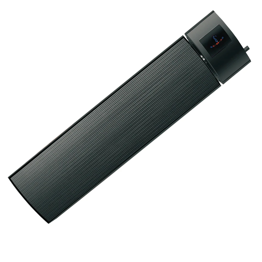 

free shipping Honyee black infrared radiant electric heater 2400W waterproof energy saving for hotel yoga indoor/ outdoor garden