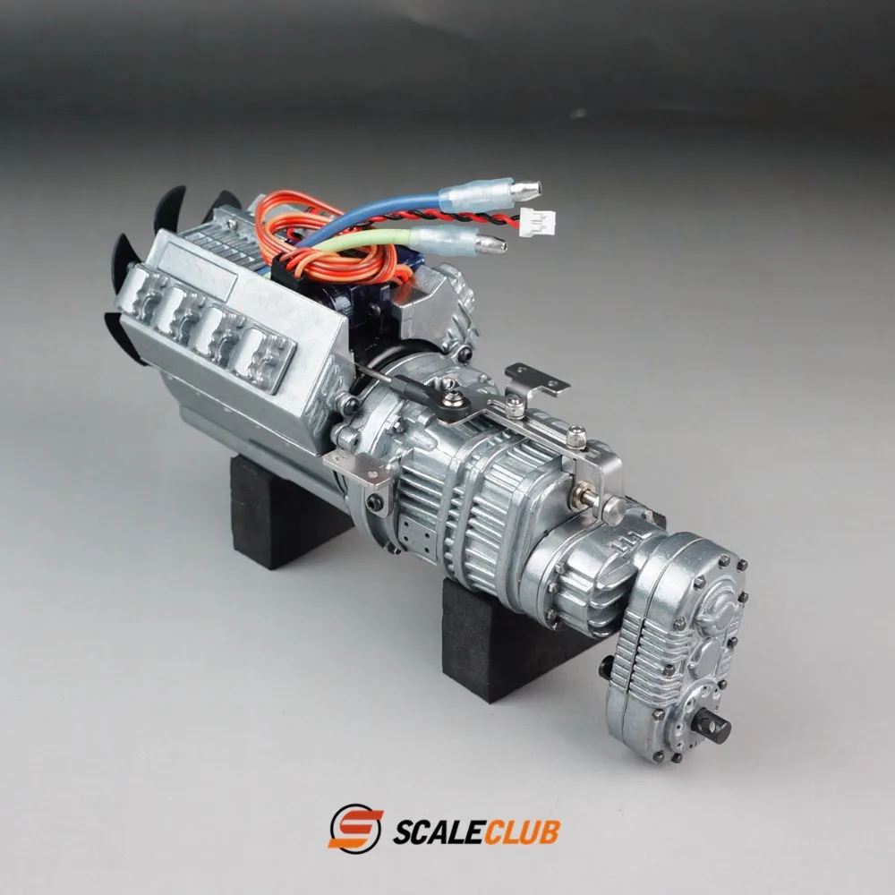 Scaleclub модель scaleclub Tamiya 1/14 тягач грязевая головка третий редуктор металлический редуктор