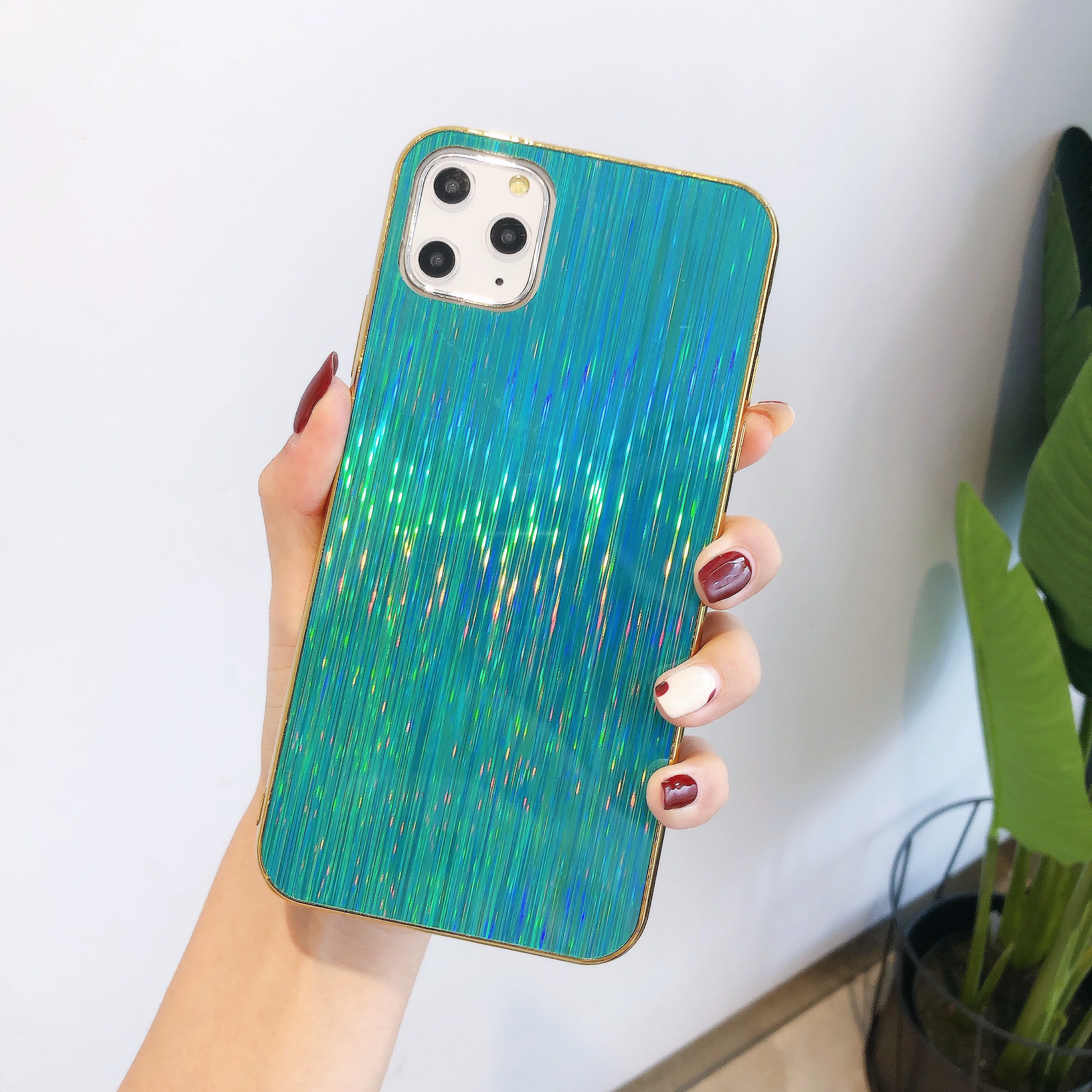 Модный Радужный металлический лазерный чехол для Huawei P30 P20 Lite Honor 10 20 8X 8A Mate 30 Pro Nova 5i